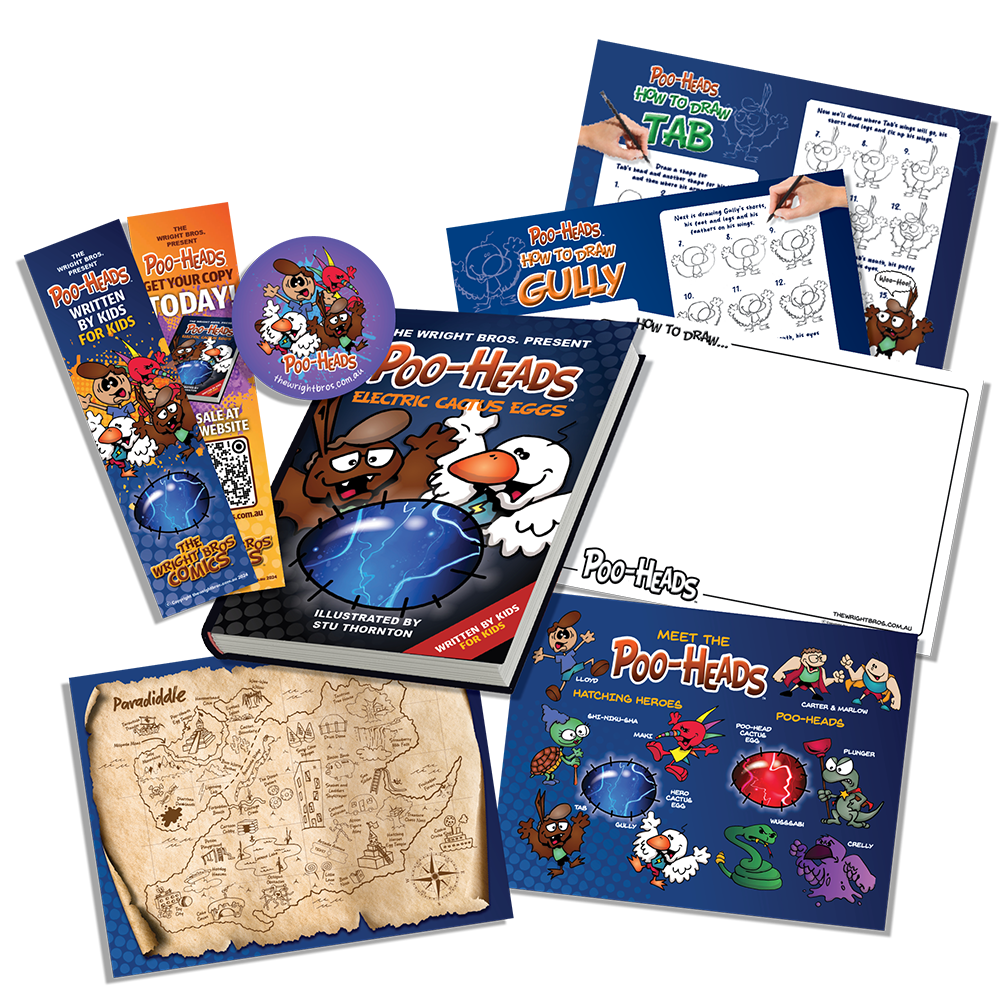 The Complete Poo-Heads Book Bundle (Books 1 & 2)