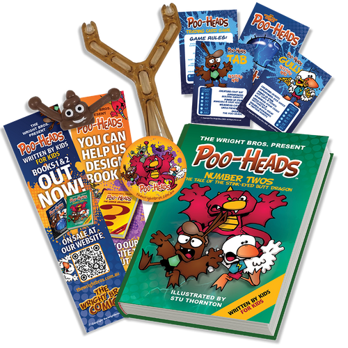Number Twos - The Tale of the Stink-Eyed Butt Dragon (Pack)