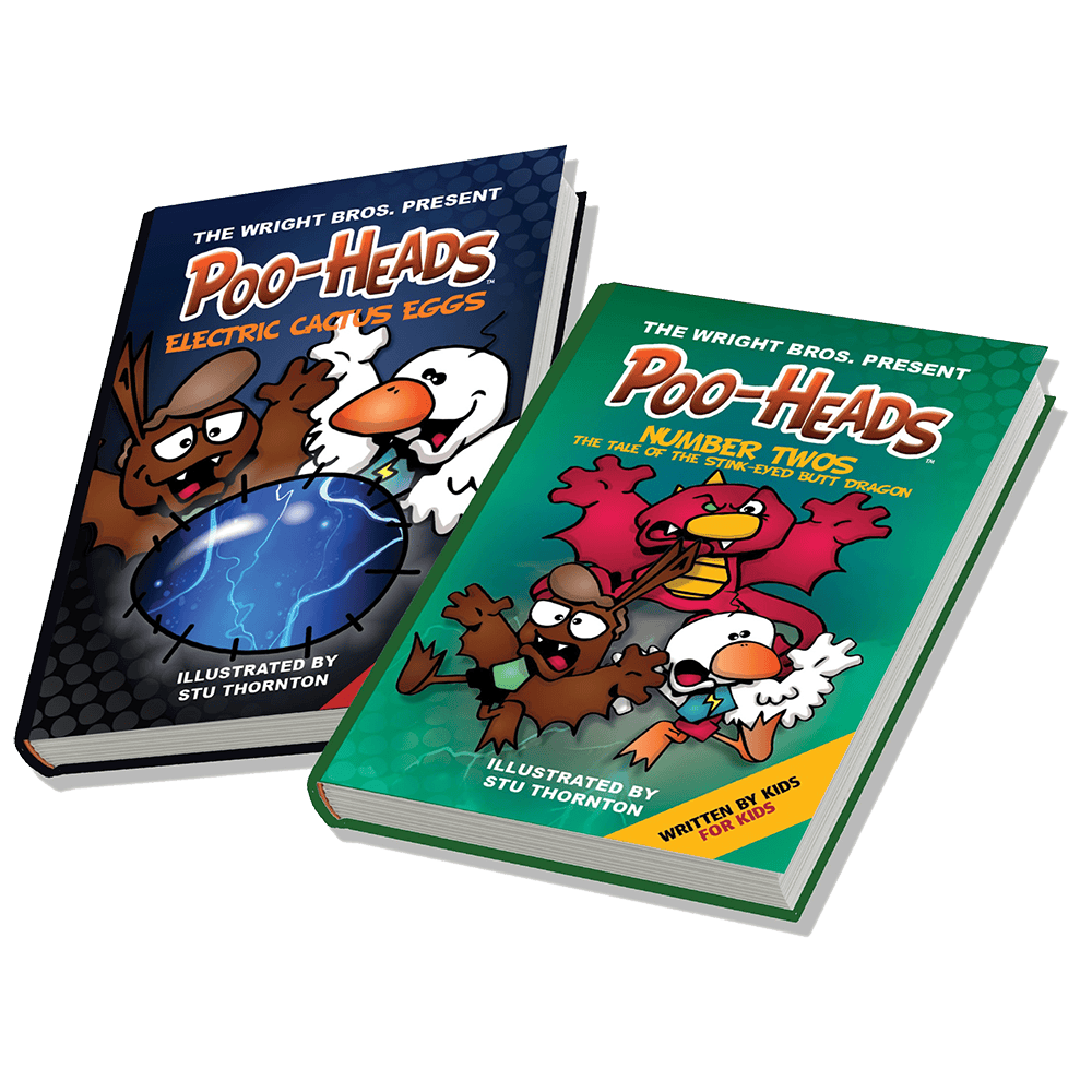 The Complete Poo-Heads Book Bundle (Books 1 & 2)